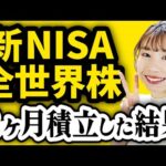 【実績公開】新NISA月30万積立を2ヶ月やった結果【おすすめ投資信託/全世界株/S&P500】