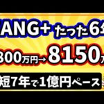 iFreeNEXT FANG+インデックスに月30万円投資すれば7年で1億円！設定来6年間で566.5%の異次元リターン